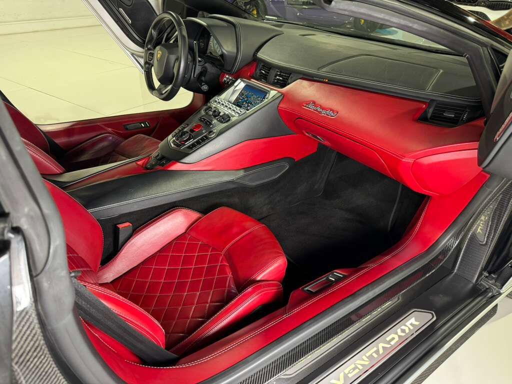 2018 Lamborghini Aventador S Roadster Grigio Adamas paint,Ad Personam interior, Sensonum audio AND MUCH MORE!! Fort Lauderdale FL