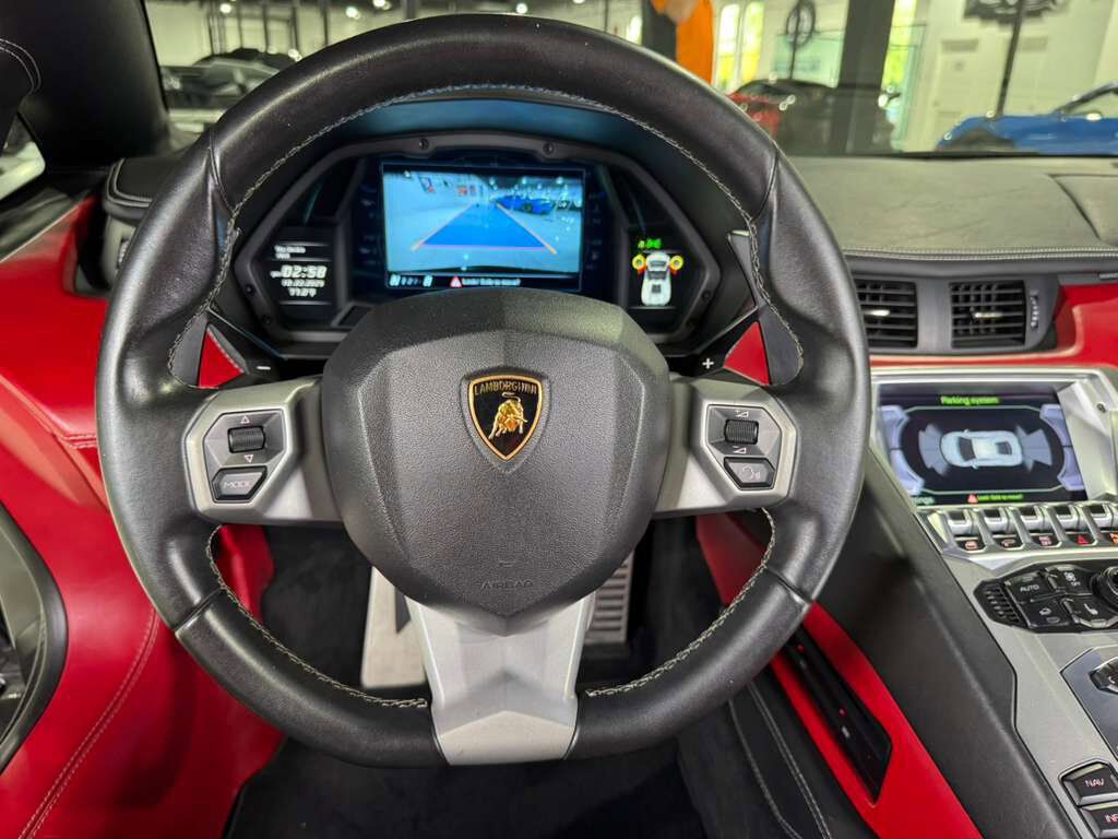 2018 Lamborghini Aventador S Roadster Grigio Adamas paint,Ad Personam interior, Sensonum audio AND MUCH MORE!! Fort Lauderdale FL