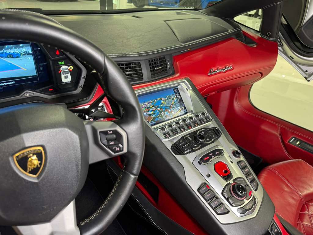 2018 Lamborghini Aventador S Roadster Grigio Adamas paint,Ad Personam interior, Sensonum audio AND MUCH MORE!! Fort Lauderdale FL