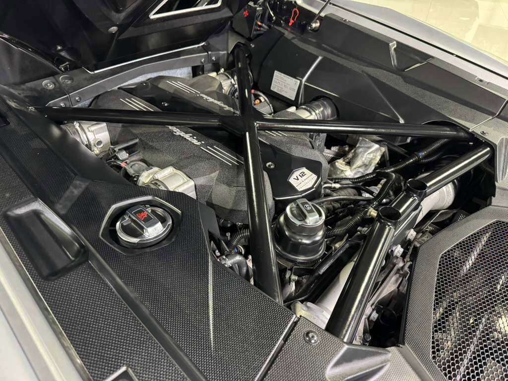 2018 Lamborghini Aventador S Roadster Grigio Adamas paint,Ad Personam interior, Sensonum audio AND MUCH MORE!! Fort Lauderdale FL