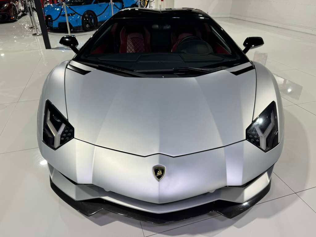 2018 Lamborghini Aventador S Roadster Grigio Adamas paint,Ad Personam interior, Sensonum audio AND MUCH MORE!! Fort Lauderdale FL