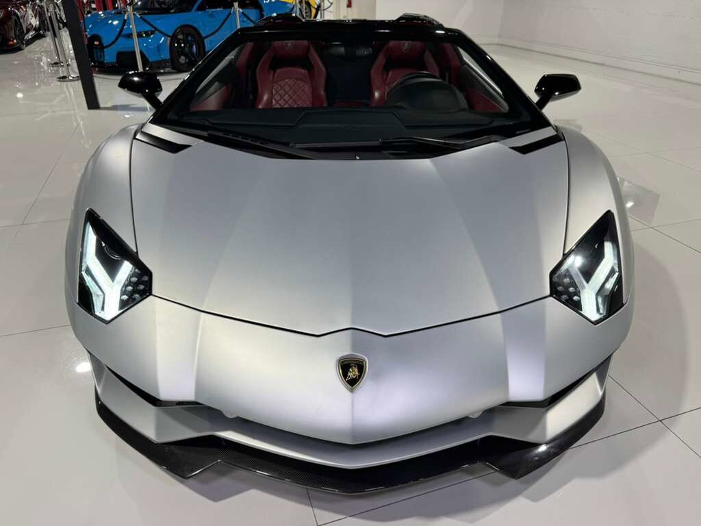 2018 Lamborghini Aventador S Roadster Grigio Adamas paint,Ad Personam interior, Sensonum audio AND MUCH MORE!! Fort Lauderdale FL