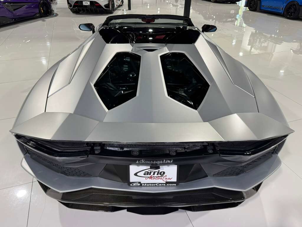 2018 Lamborghini Aventador S Roadster Grigio Adamas paint,Ad Personam interior, Sensonum audio AND MUCH MORE!! Fort Lauderdale FL