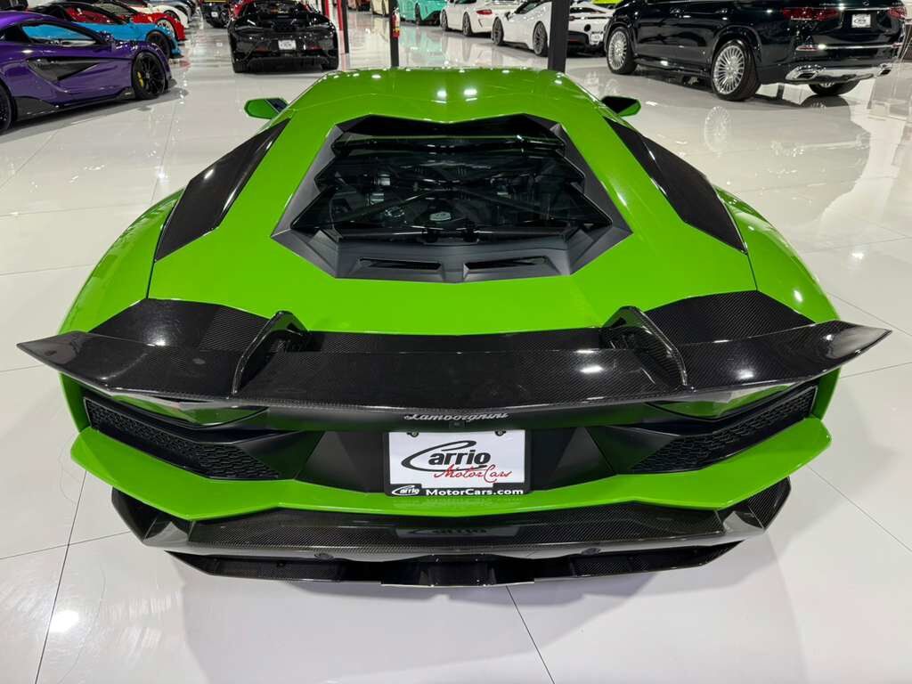 2018 Lamborghini Aventador S Verde Mantis paint/calipers, exterior carbon, Ad Personam leather interior AND MUCH MORE!! Fort Lauderdale FL
