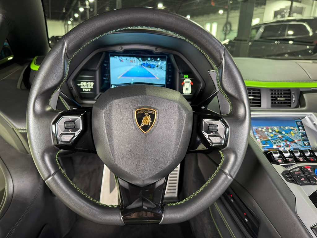 2018 Lamborghini Aventador S Verde Mantis paint/calipers, exterior carbon, Ad Personam leather interior AND MUCH MORE!! Fort Lauderdale FL