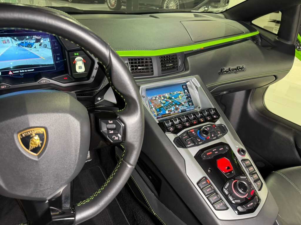 2018 Lamborghini Aventador S Verde Mantis paint/calipers, exterior carbon, Ad Personam leather interior AND MUCH MORE!! Fort Lauderdale FL