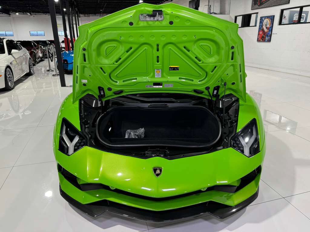 2018 Lamborghini Aventador S Verde Mantis paint/calipers, exterior carbon, Ad Personam leather interior AND MUCH MORE!! Fort Lauderdale FL