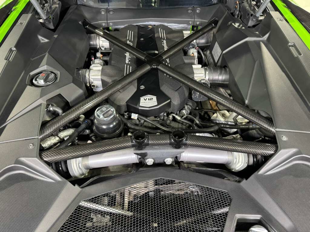 2018 Lamborghini Aventador S Verde Mantis paint/calipers, exterior carbon, Ad Personam leather interior AND MUCH MORE!! Fort Lauderdale FL