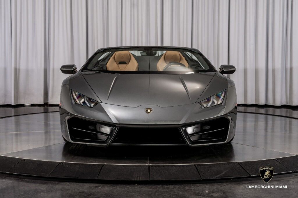 2018 Lamborghini Huracan LP 580-2 Spyder North Miami Beach FL