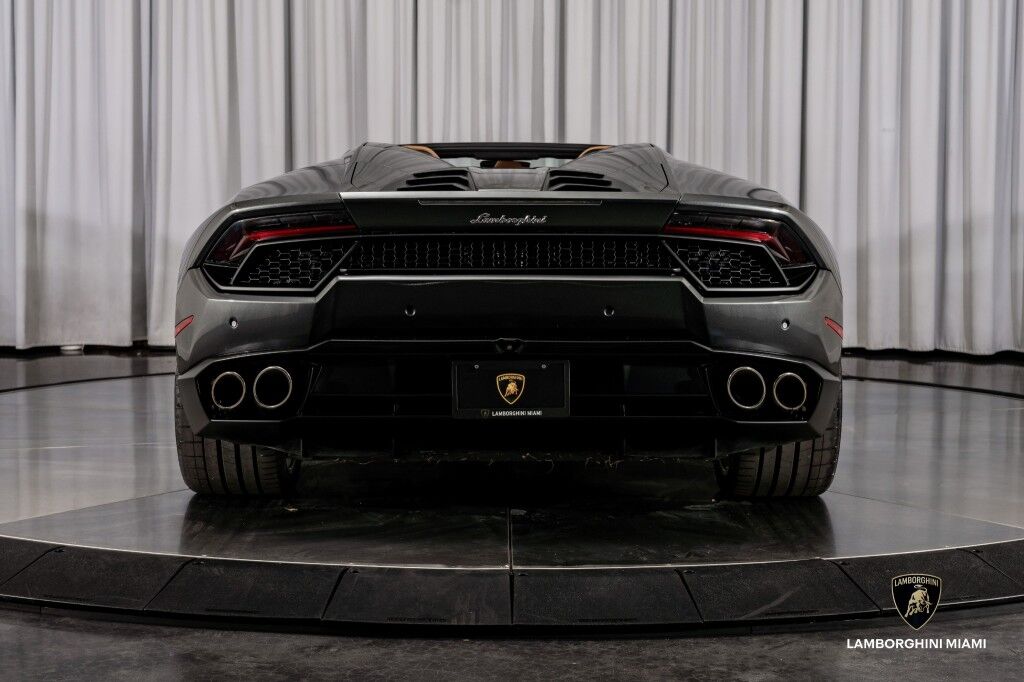 2018 Lamborghini Huracan LP 580-2 Spyder North Miami Beach FL