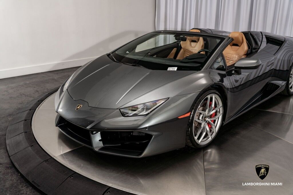 2018 Lamborghini Huracan LP 580-2 Spyder North Miami Beach FL