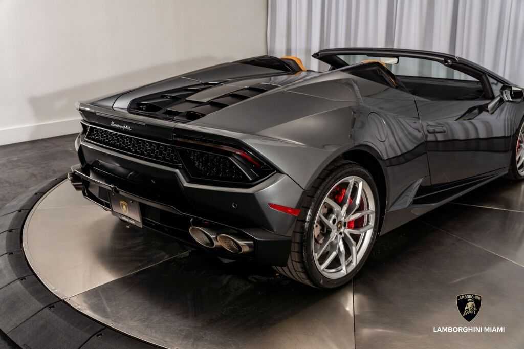 2018 Lamborghini Huracan LP 580-2 Spyder North Miami Beach FL