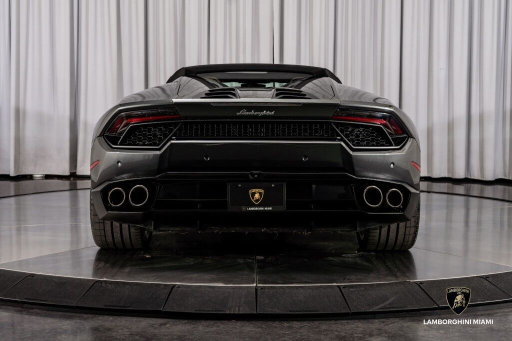 2018 Lamborghini Huracan LP 580-2 Spyder North Miami Beach FL