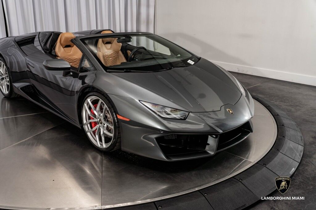2018 Lamborghini Huracan LP 580-2 Spyder North Miami Beach FL