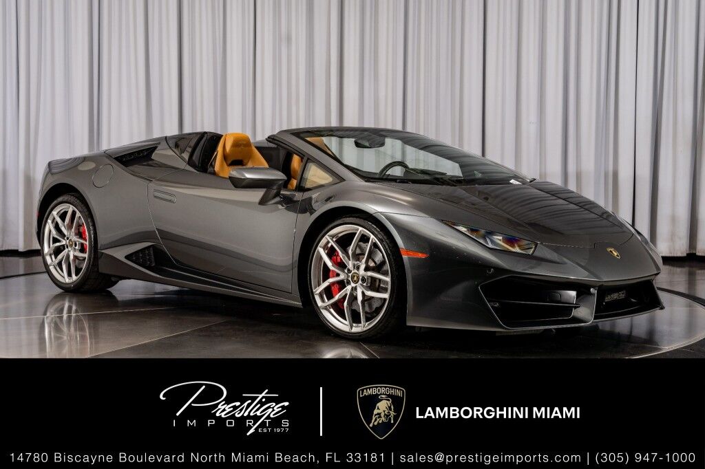 2018 Lamborghini Huracan LP 580-2 Spyder