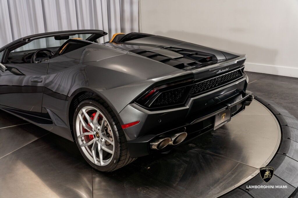 2018 Lamborghini Huracan LP 580-2 Spyder North Miami Beach FL