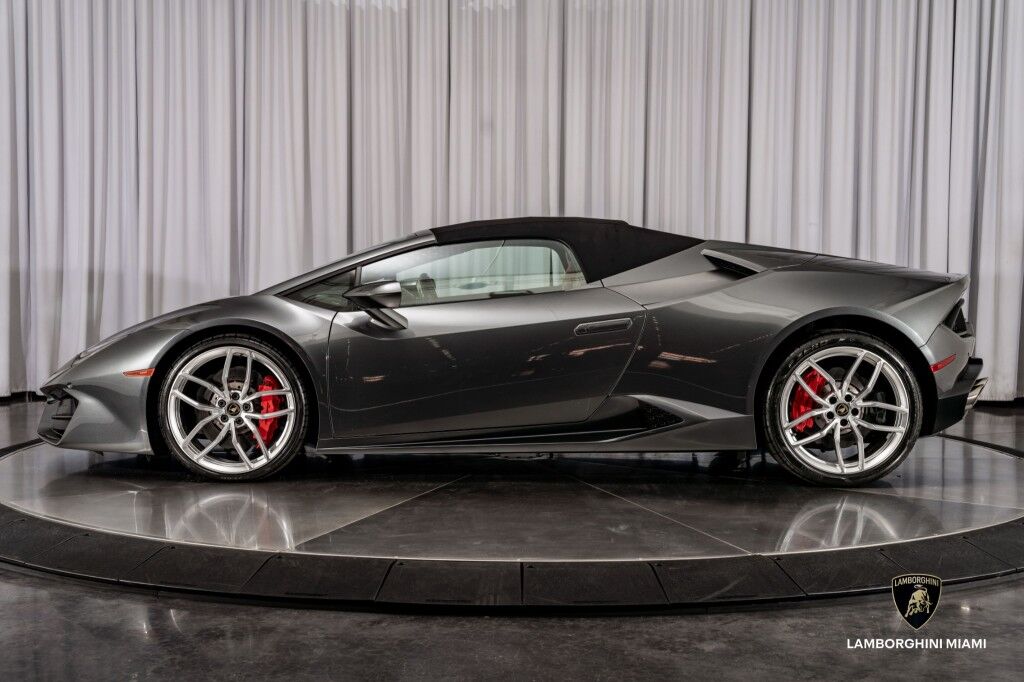 2018 Lamborghini Huracan LP 580-2 Spyder North Miami Beach FL