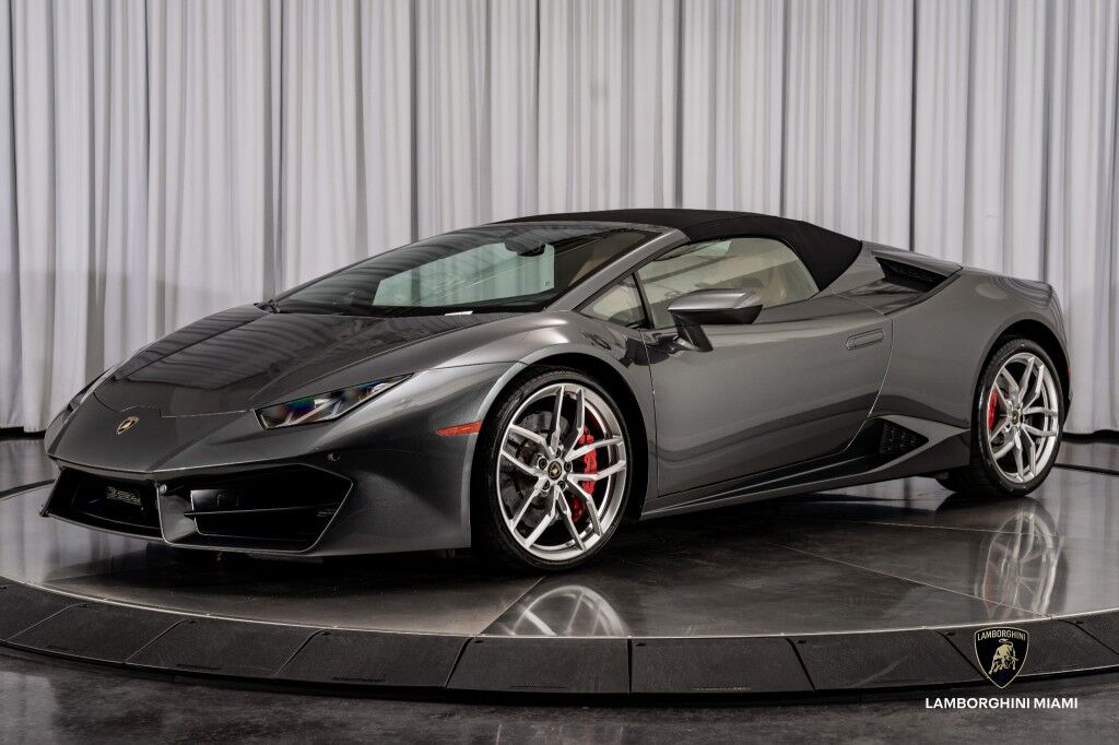 2018 Lamborghini Huracan LP 580-2 Spyder North Miami Beach FL