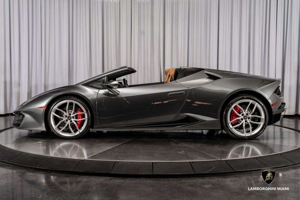 2018 Lamborghini Huracan LP 580-2 Spyder North Miami Beach FL