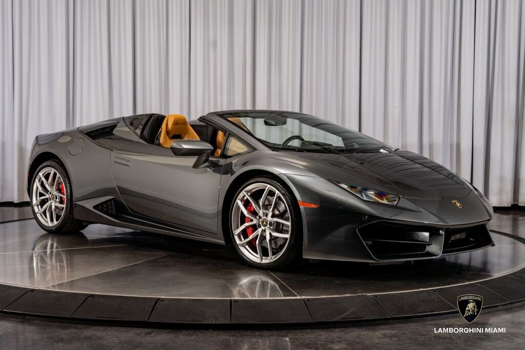 2018 Lamborghini Huracan LP 580-2 Spyder North Miami Beach FL