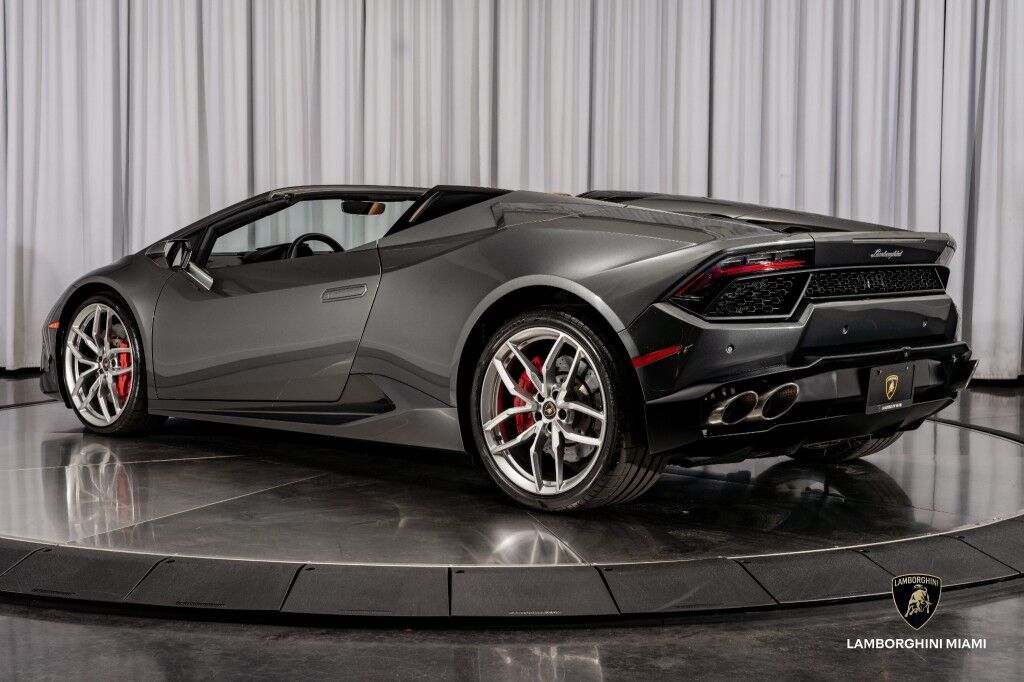 2018 Lamborghini Huracan LP 580-2 Spyder North Miami Beach FL