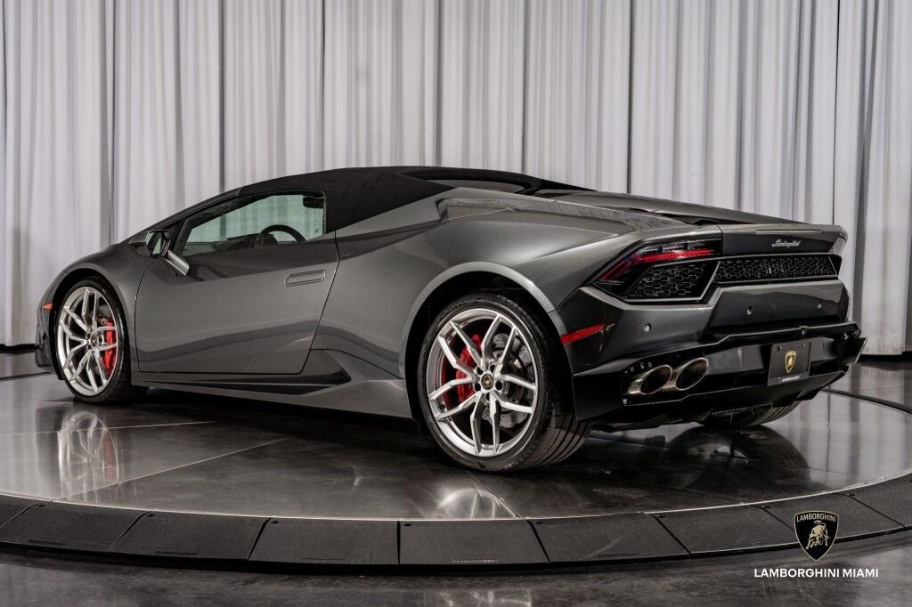 2018 Lamborghini Huracan LP 580-2 Spyder North Miami Beach FL