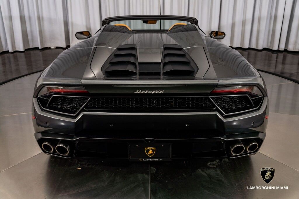 2018 Lamborghini Huracan LP 580-2 Spyder North Miami Beach FL