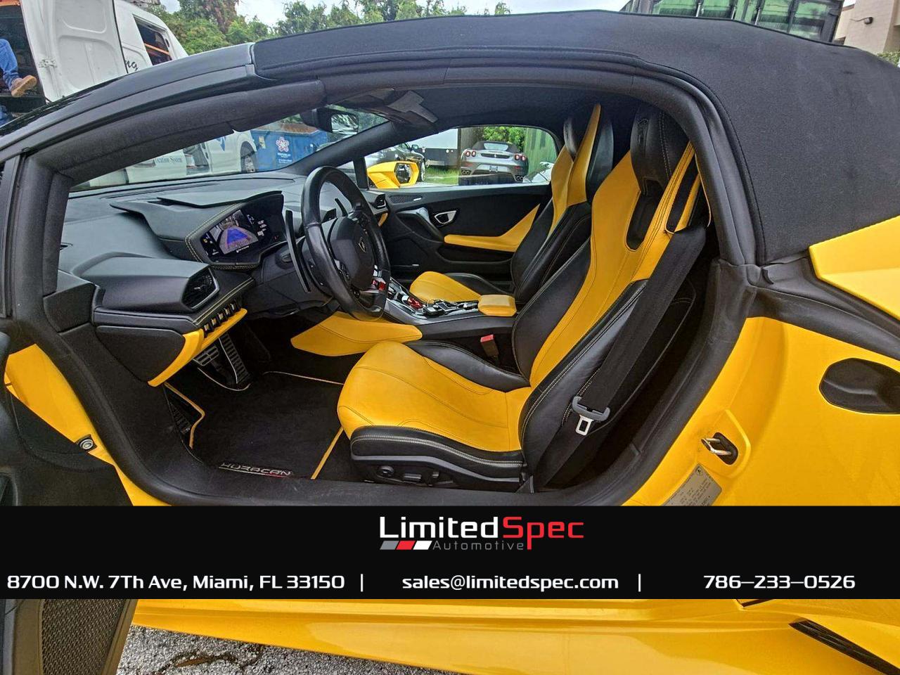2018 Lamborghini Huracan LP580-2S Miami FL