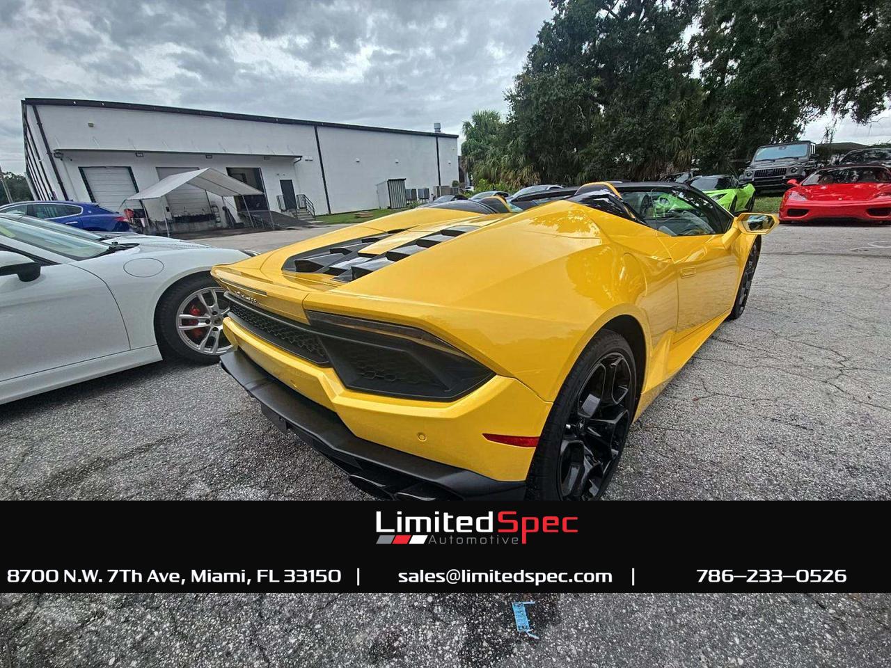 2018 Lamborghini Huracan LP580-2S Miami FL