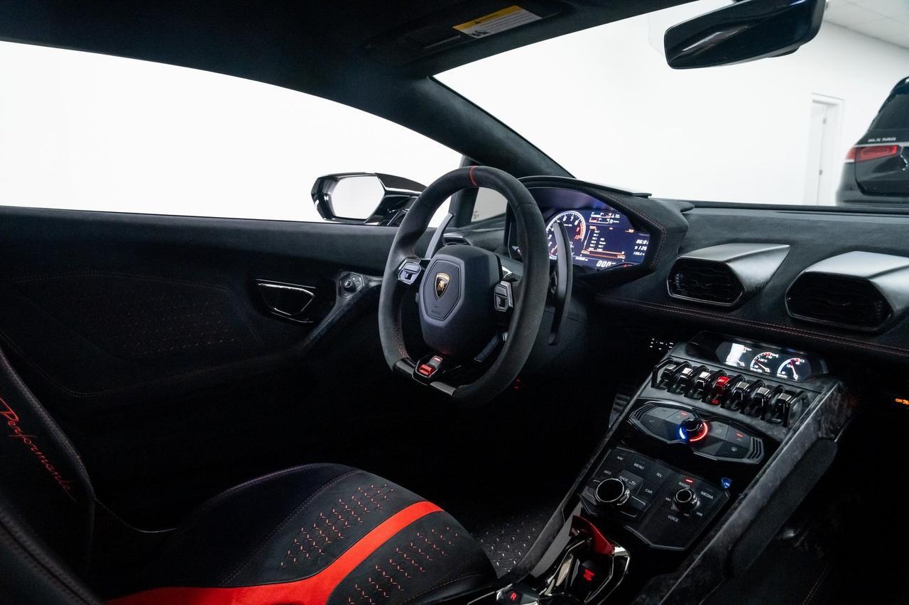 2018 Lamborghini Huracan Performante Front Lift Forged Carbon Trim CCB Portland OR