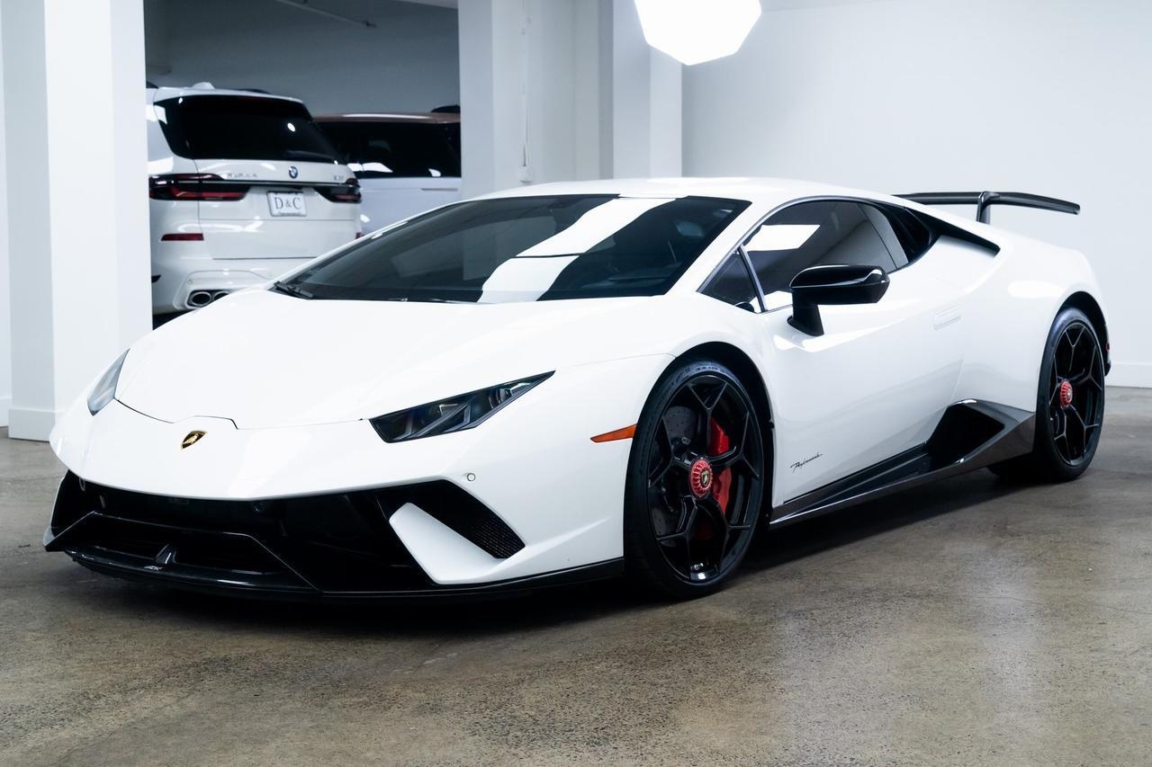 2018 Lamborghini Huracan Performante Front Lift Forged Carbon Trim CCB Portland OR