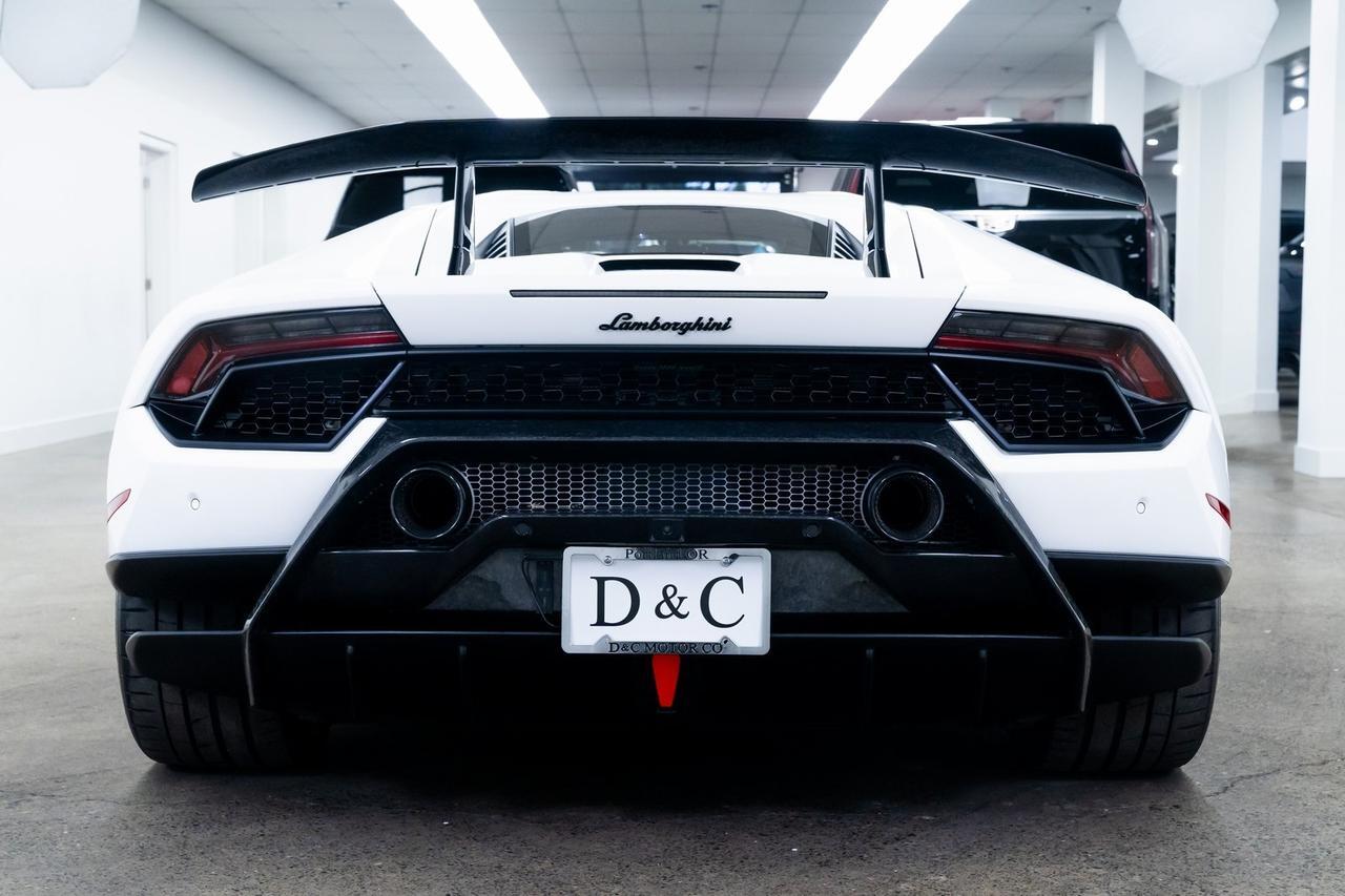 2018 Lamborghini Huracan Performante Front Lift Forged Carbon Trim CCB Portland OR