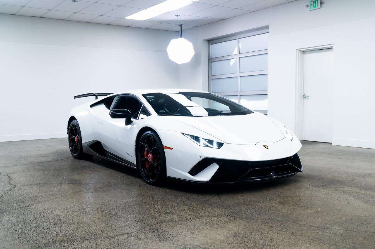 2018 Lamborghini Huracan Performante Front Lift Forged Carbon Trim CCB Portland OR