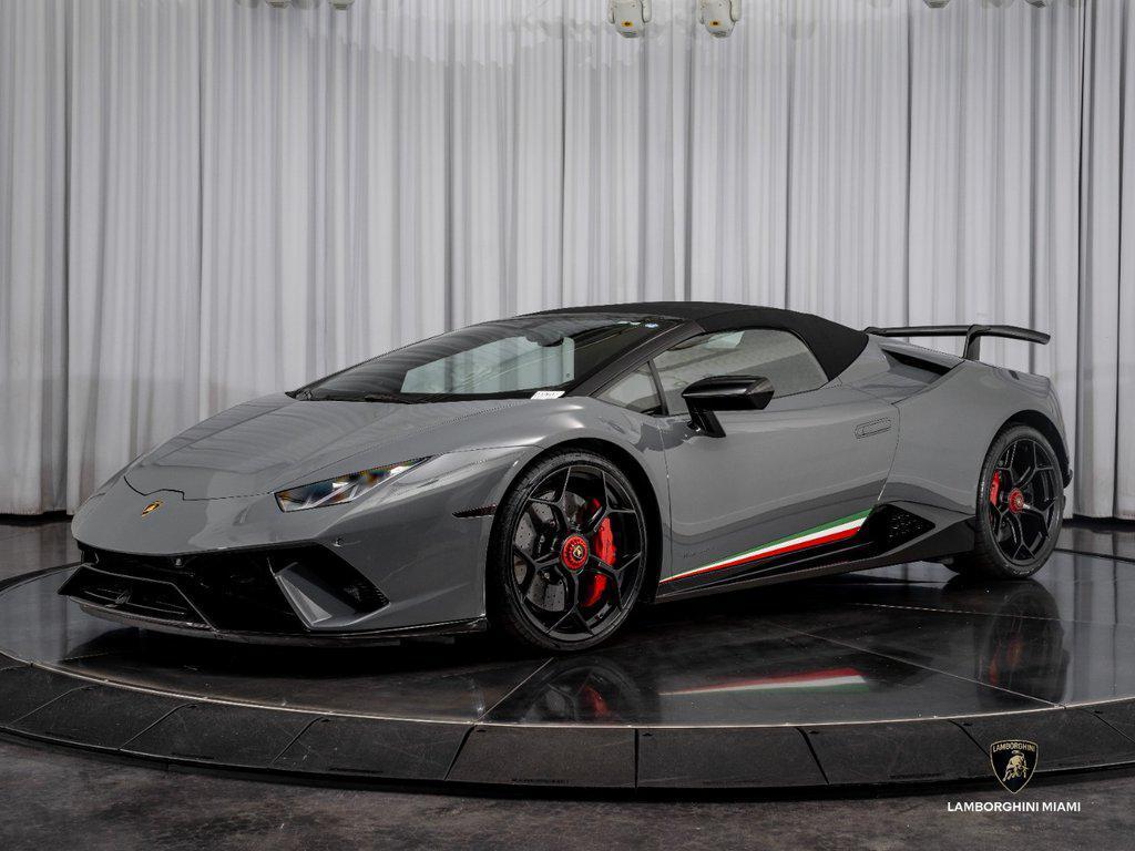 2018 Lamborghini Huracan Performante Spyder North Miami Beach FL