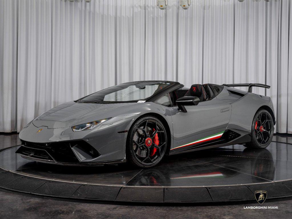 2018 Lamborghini Huracan Performante Spyder North Miami Beach FL