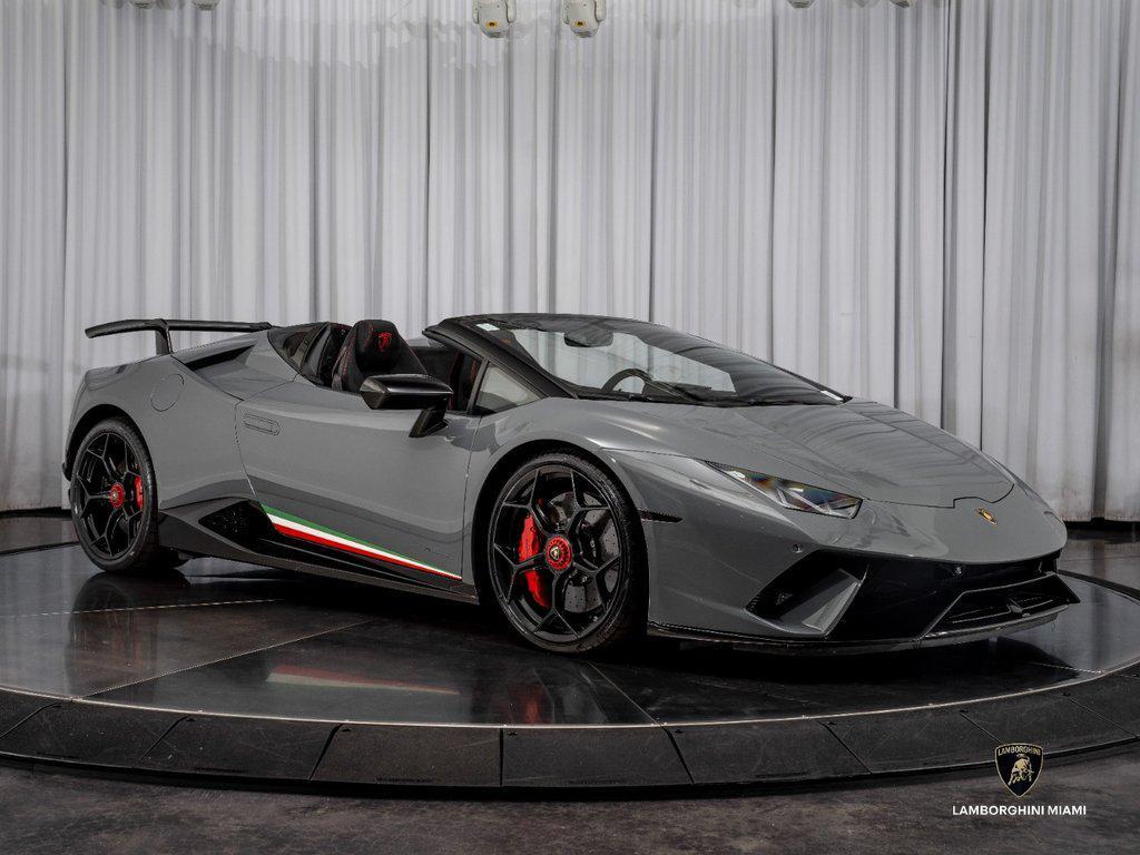 2018 Lamborghini Huracan Performante Spyder North Miami Beach FL