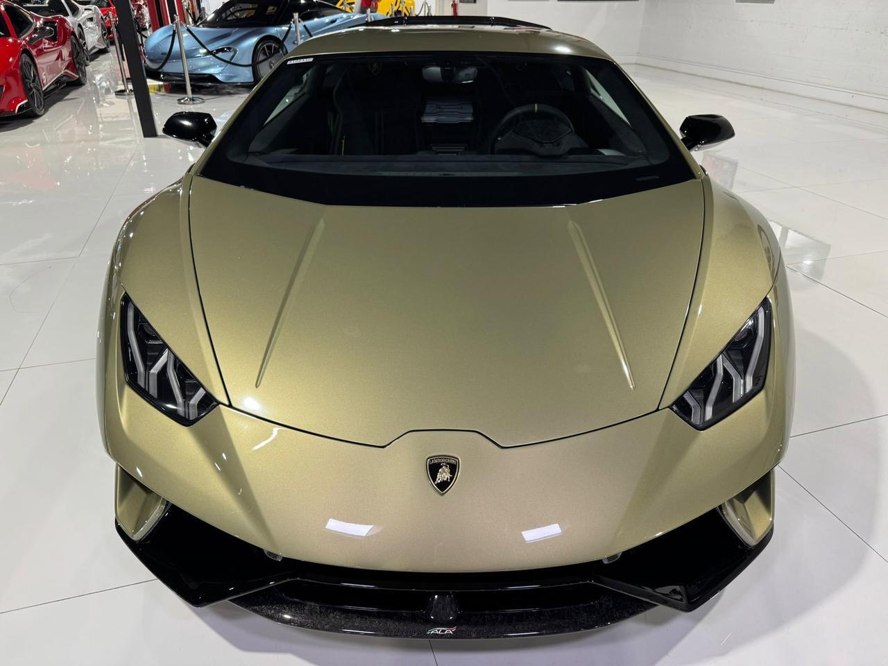 2018 Lamborghini Huracan Performante VF ENGINEERING SUPERCHARGER!! Verde Draco paint, comfort seats AND MUCH MORE!!! Fort Lauderdale FL