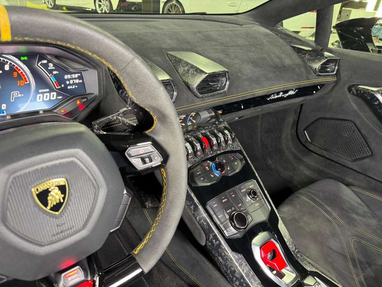 2018 Lamborghini Huracan Performante VF ENGINEERING SUPERCHARGER!! Verde Draco paint, comfort seats AND MUCH MORE!!! Fort Lauderdale FL