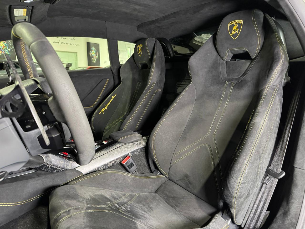 2018 Lamborghini Huracan Performante VF ENGINEERING SUPERCHARGER!! Verde Draco paint, comfort seats AND MUCH MORE!!! Fort Lauderdale FL