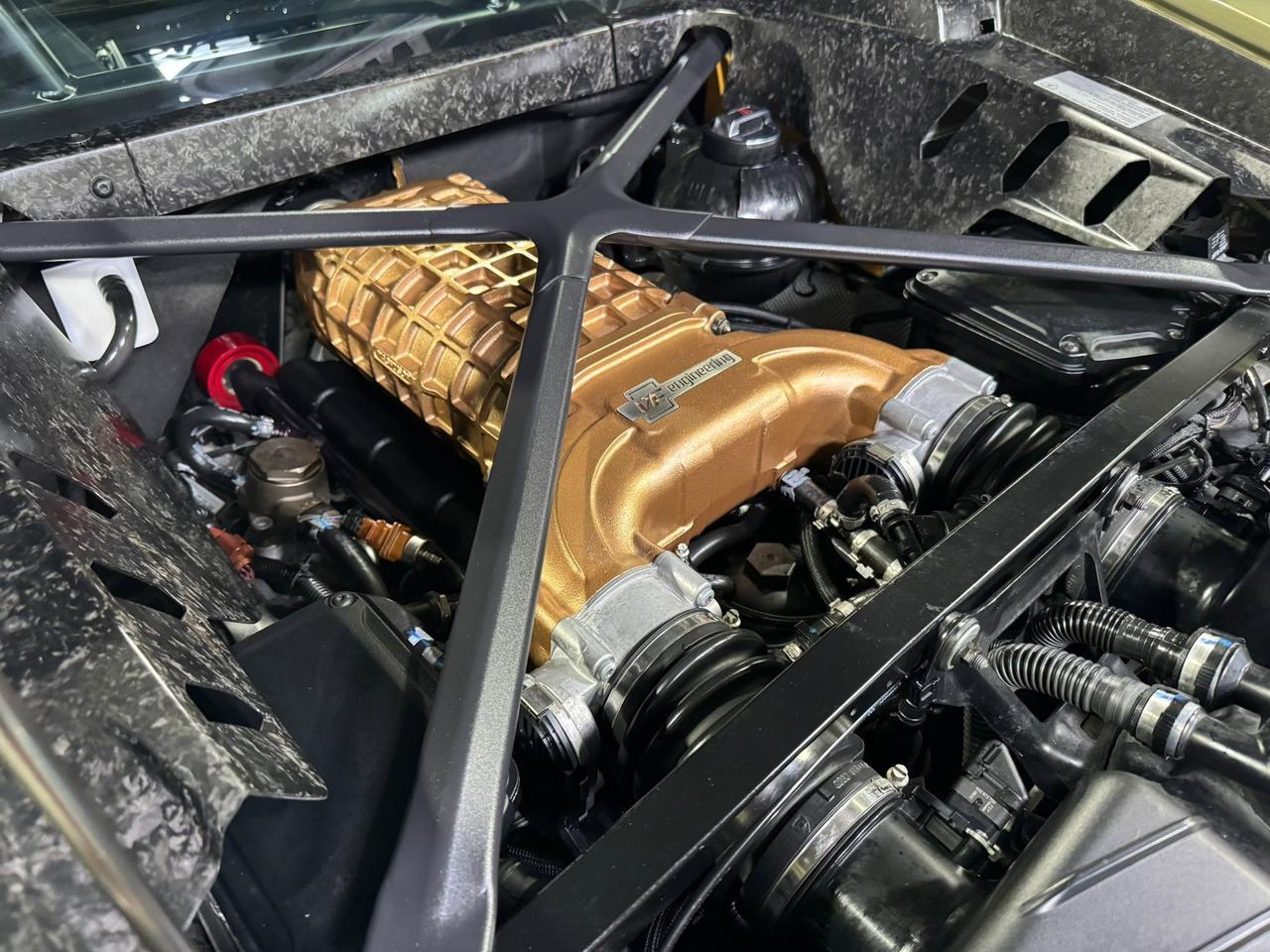 2018 Lamborghini Huracan Performante VF ENGINEERING SUPERCHARGER!! Verde Draco paint, comfort seats AND MUCH MORE!!! Fort Lauderdale FL