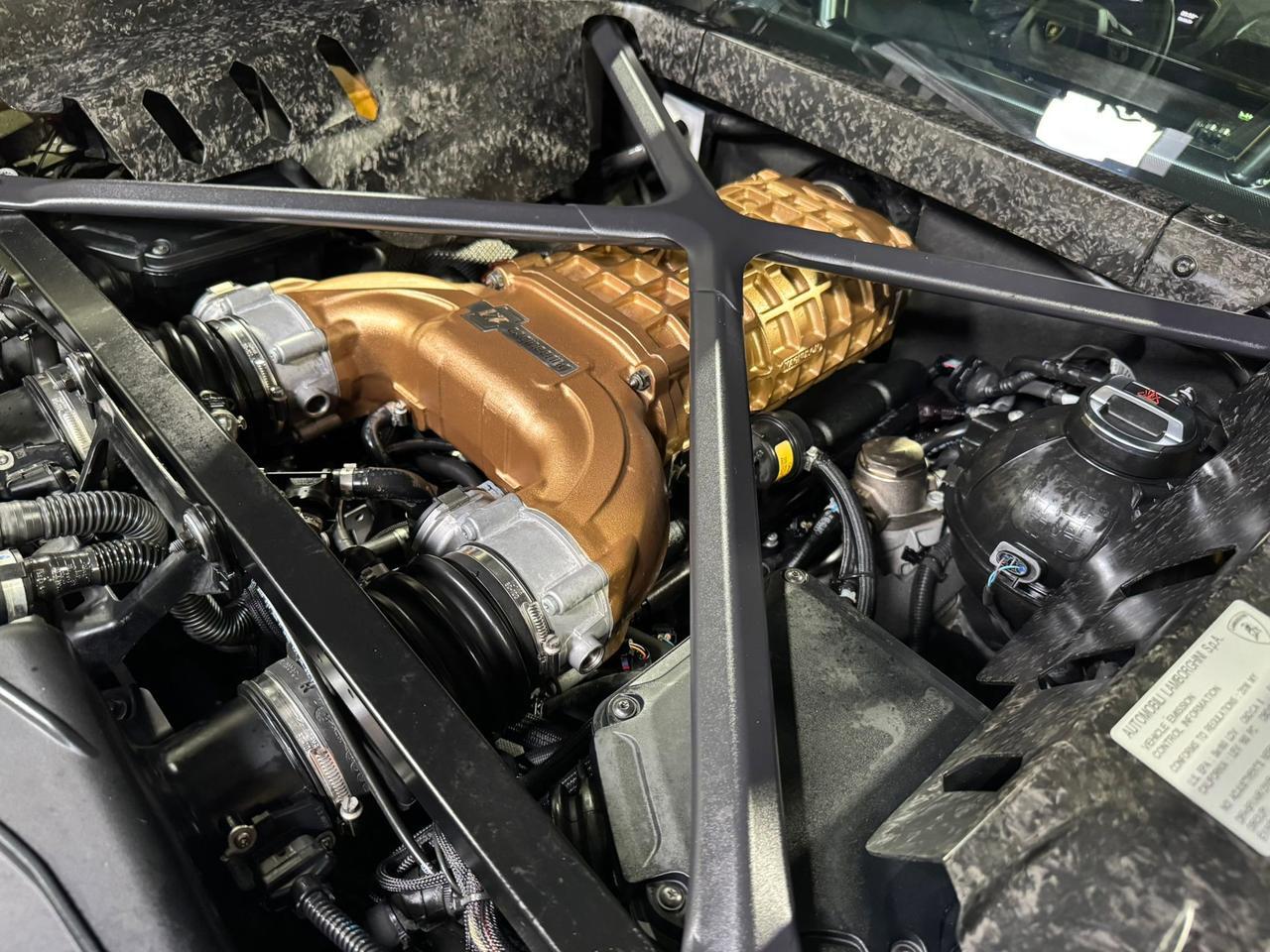 2018 Lamborghini Huracan Performante VF ENGINEERING SUPERCHARGER!! Verde Draco paint, comfort seats AND MUCH MORE!!! Fort Lauderdale FL