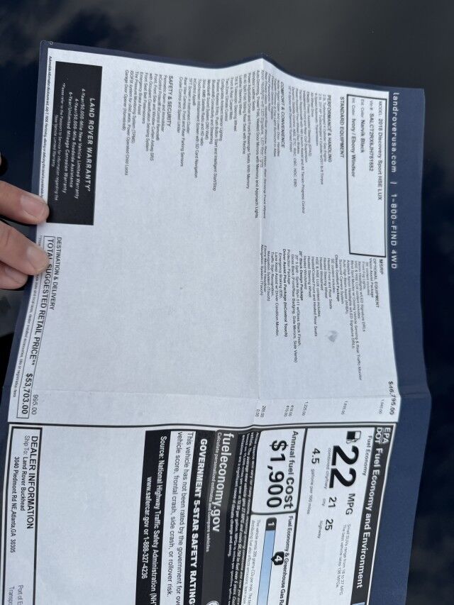 2018 Land Rover Discovery Sport HSE Luxury Conover NC