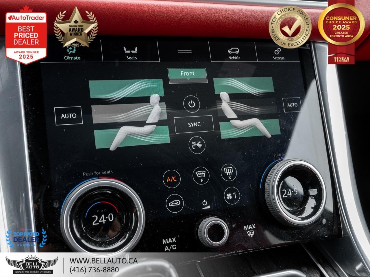 2018 Land Rover Range Rover Sport Autobiography Dynamic | NAVI | B.CAM | PANO | REDLTHR | ONEOWNR | LOWKMS | NOACCIDENT Toronto ON