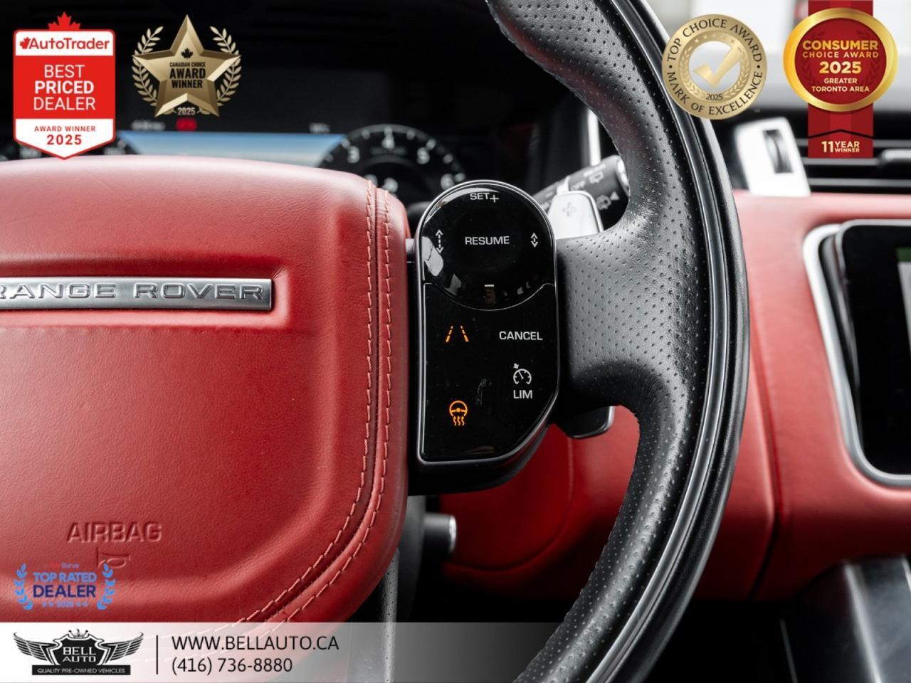 2018 Land Rover Range Rover Sport Autobiography Dynamic | NAVI | B.CAM | PANO | REDLTHR | ONEOWNR | LOWKMS | NOACCIDENT Toronto ON