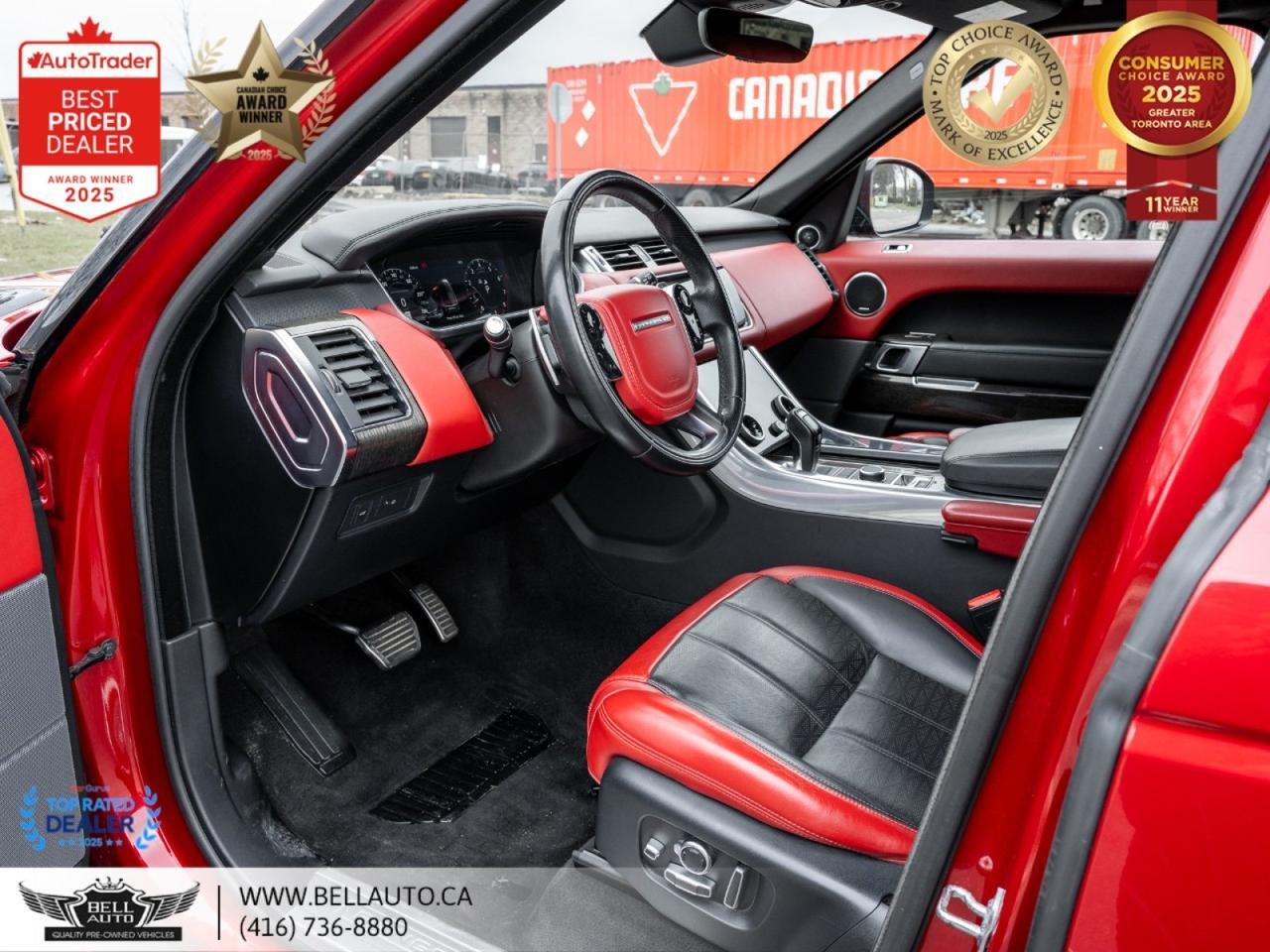 2018 Land Rover Range Rover Sport Autobiography Dynamic | NAVI | B.CAM | PANO | REDLTHR | ONEOWNR | LOWKMS | NOACCIDENT Toronto ON