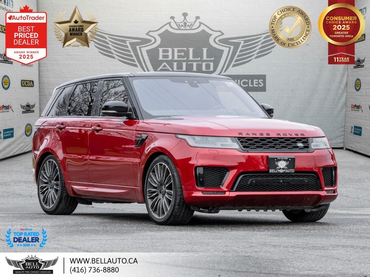 2018 Land Rover Range Rover Sport Autobiography Dynamic | NAVI | B.CAM | PANO | REDLTHR | ONEOWNR | LOWKMS | NOACCIDENT
