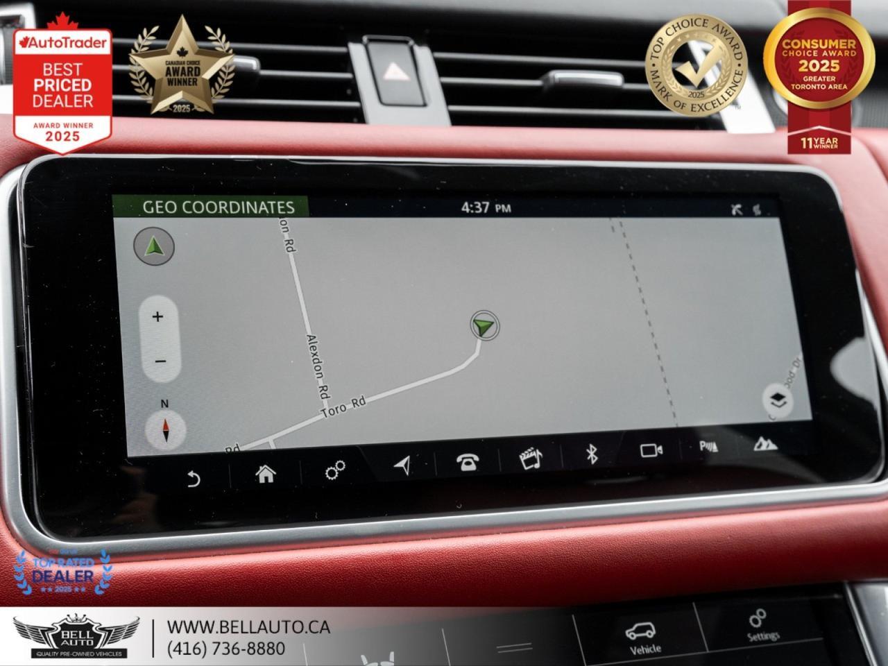 2018 Land Rover Range Rover Sport Autobiography Dynamic NAVI B.CAM PANO REDLTHR ONEOWNR LOWKMS NOACCIDENT Toronto ON