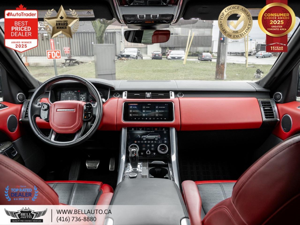 2018 Land Rover Range Rover Sport Autobiography Dynamic NAVI B.CAM PANO REDLTHR ONEOWNR LOWKMS NOACCIDENT Toronto ON