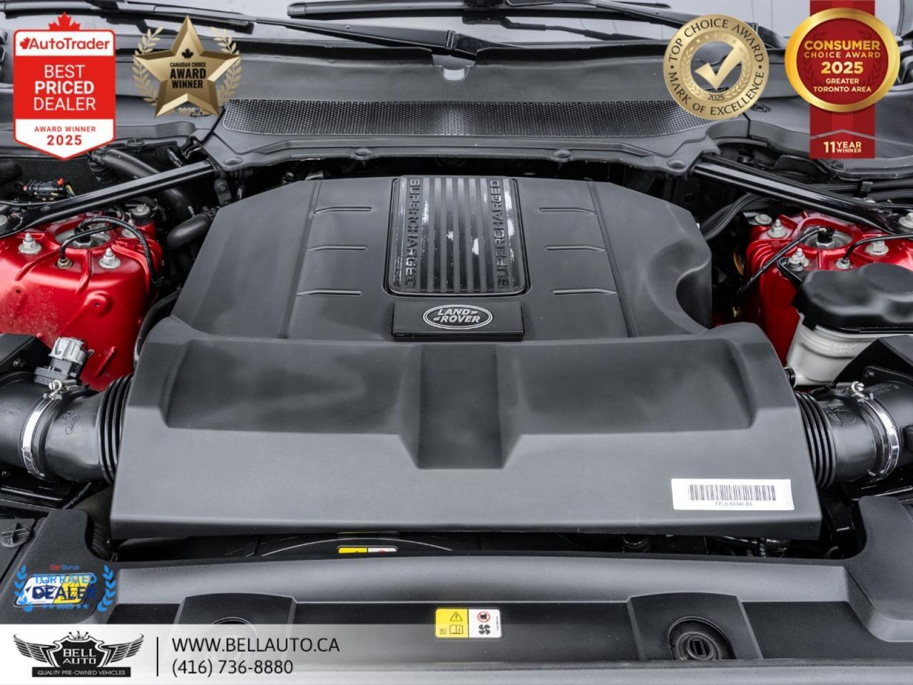 2018 Land Rover Range Rover Sport Autobiography Dynamic NAVI B.CAM PANO REDLTHR ONEOWNR LOWKMS NOACCIDENT Toronto ON