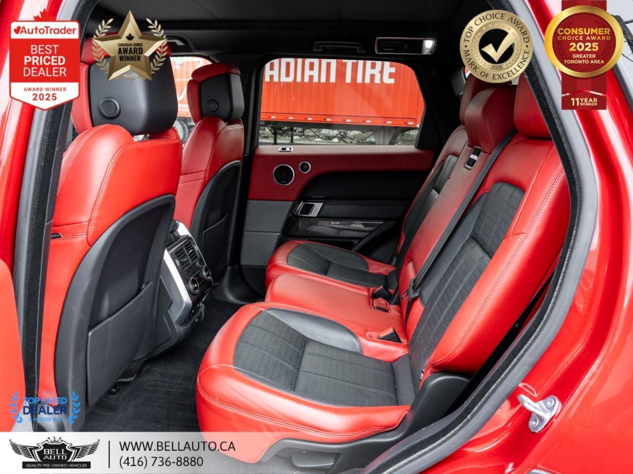 2018 Land Rover Range Rover Sport Autobiography Dynamic NAVI B.CAM PANO REDLTHR ONEOWNR LOWKMS NOACCIDENT Toronto ON